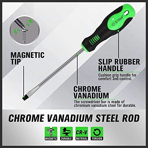 SWANLAKE 118PCS Screwdrivers Set With Plastic Ranking,Tools