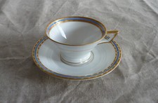 antike Mokkatasse Mocca Tasse  Espressotasse  mit Untertasse -  Volkstedt