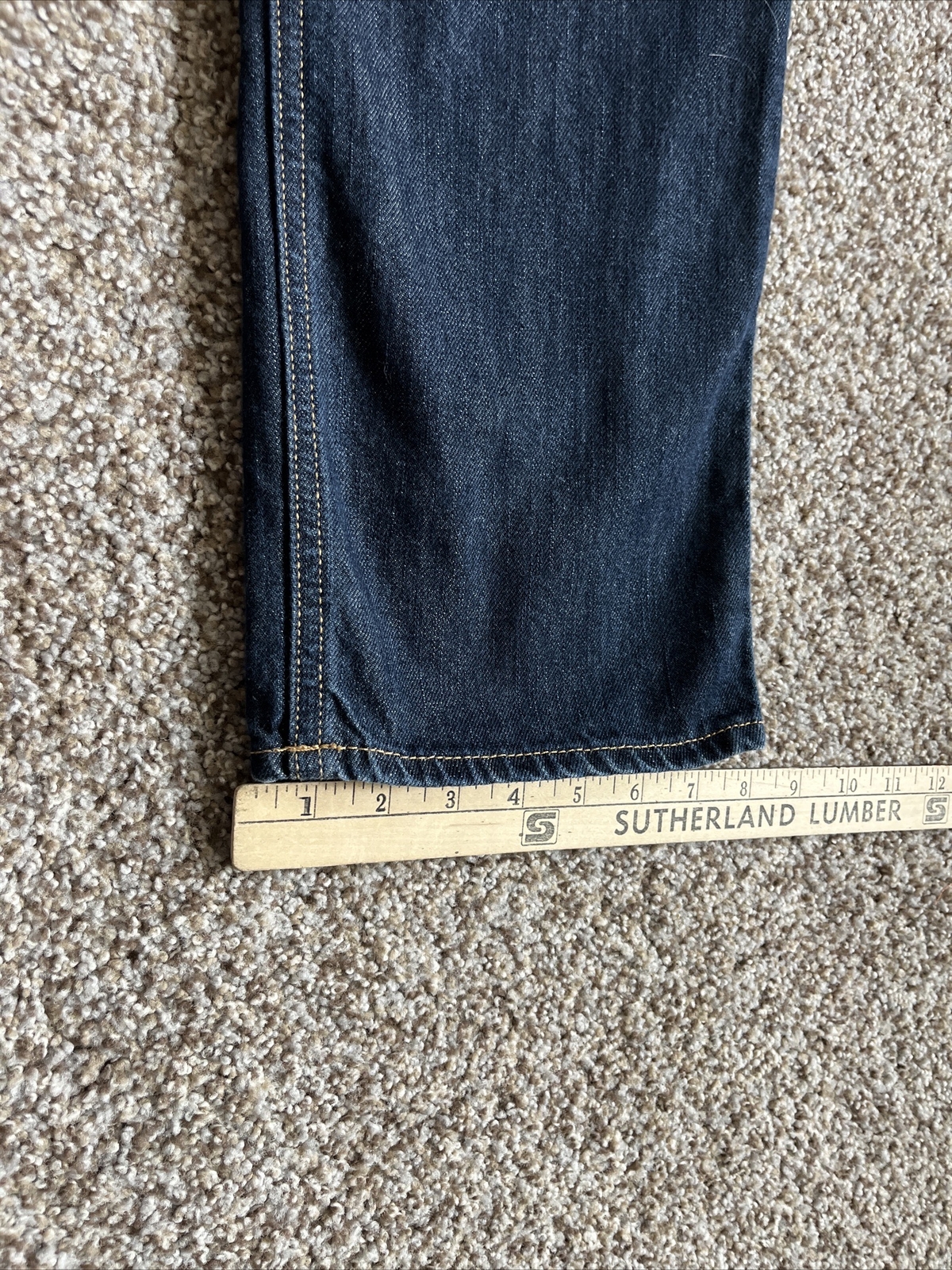 Polo Ralph Lauren Jeans Youth Boys 20 Straight Leg Dark Wash Denim 31x28 - View 10