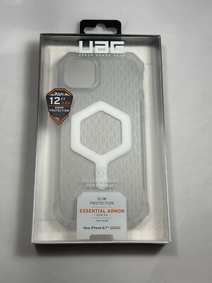 UAG Essential Armor Case for iPhone 14 Plus - Clear Frosted Ice