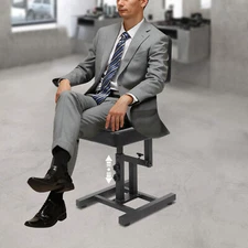 Black 180?? Adjustable Chair Multiple Use Chair Floor Standing Hair salon Chair