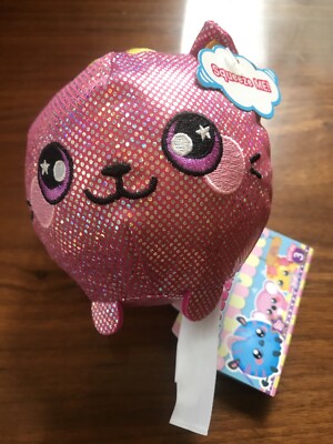 New Squish! Squeezamals Series 3/ Cat Pink (8)