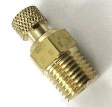 PORTER CABLE A17038 EASY TWIST 1/4" TANK DRAIN VALVE BRASS