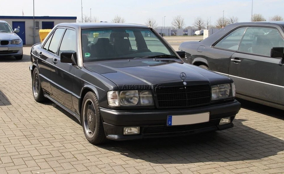 Full Body Kit Front Rear Skirts Spoiler (Fits Mercedes Benz W201 190 And AMG) - Image 2 of 4