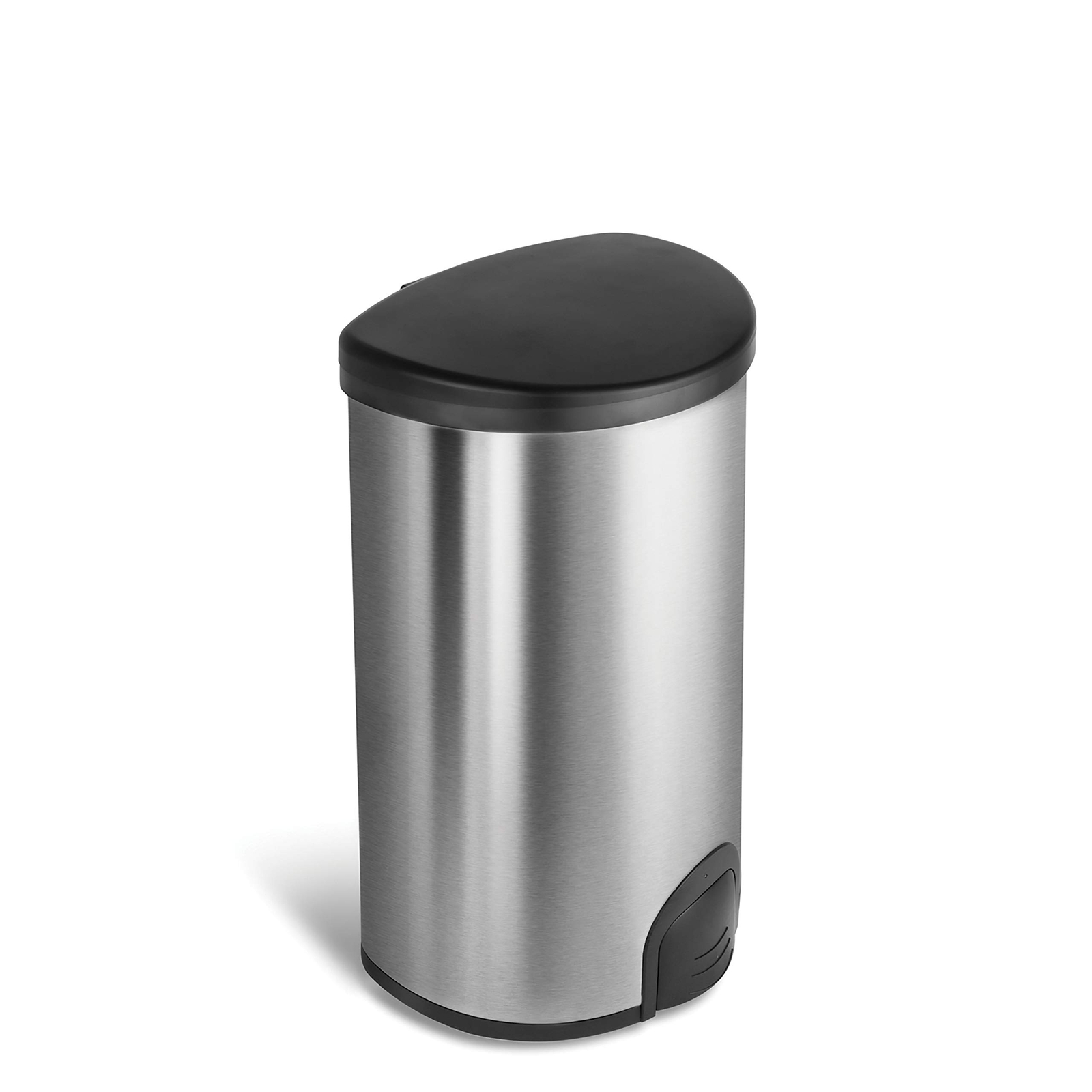TTT-50-19 Automatic Tap Sensor Trash Can, 13 Gal 50L, Stainless Steel Base (D...