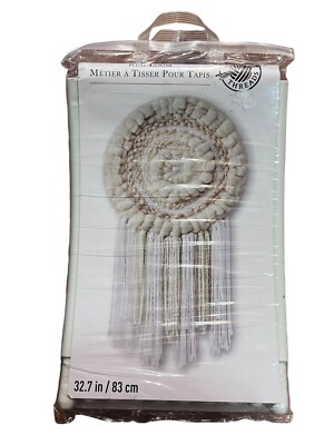 Loops & Threads Round Rug Loom 32.7'' New Sealed With Zippered Handled Case