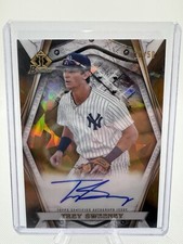 2022 BOWMAN CHROME - TREY SWEENEY INVICTA AUTO - GOLD ATOMIC /50