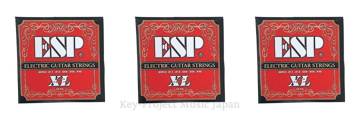 ESP GS-6XL 009-042 Extra Light Electric Guitar Strings for 6