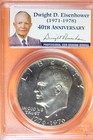 1976 -S $1 Ike Eisenhower Dollar CLAD TYPE-1 PCGS PR69DCAM #B41531 — photo 1