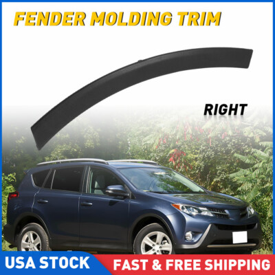 For Toyota RAV4 13-15 Front Bumper Wheel Fender Molding Trim RH Passenger Side