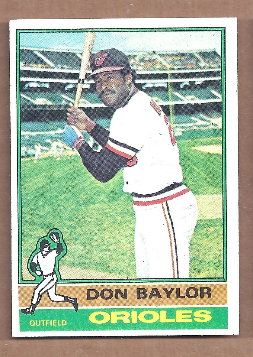 1976 Topps #125 DON BAYLOR **CENTERED** NEAR MINT CONDITION
