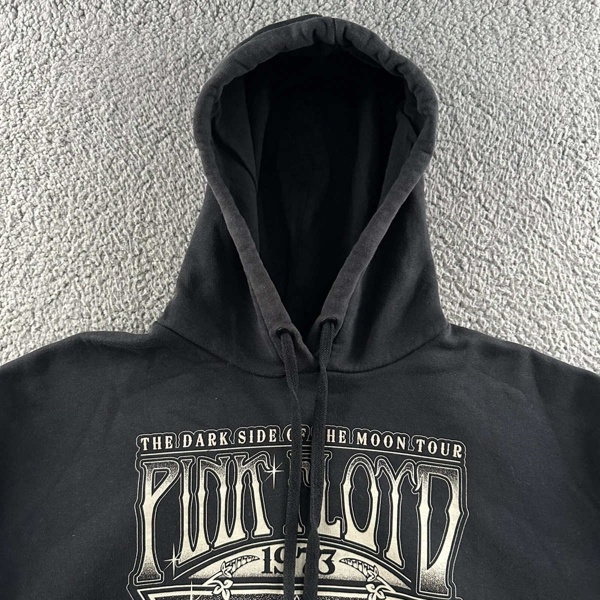 Pink Floyd Mens Hoodie Black Size Small Bershka 2021 Radio City Cotton Blend