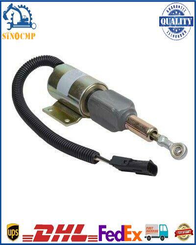 12V SHUT DOWN SOLENOID FITS CUMMINS 6C 8.3L INDUSTRIAL ENGINE 3930235 ...