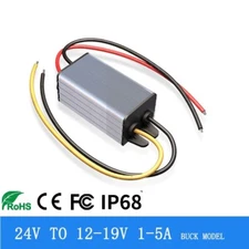 24V to 12-20V DC DC Buck Converter 1-4A Step Down Voltage Regulator 60W Module