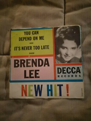 Vinyl 45 Tours EP Brenda Lee You Can Depend On Me 1961 Decca 31231 US