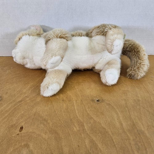 SOS Save Our Space Sand Cat Plush Stuffed Animal Leosco Realistic Zoo Exclusive - Picture 5 of 8