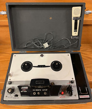 Vintage Mayfair Ft-1024 Portable Reel Tape Recorder - New Belt - Seems To Work