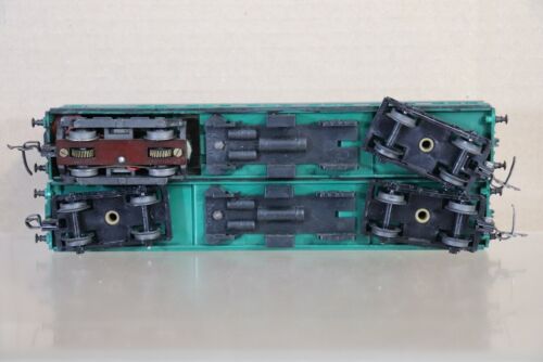 TRIANG R156 R225 BR GREEN SOUTHERN SUBURBAN EMU LOCOMOTIVE 2 CAR SET 1od - Picture 8 of 8