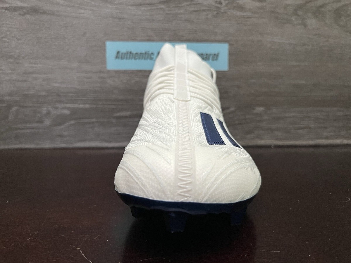 NEW Adidas Adizero Primeknit Football Cleats GV9624 Size 13 White Blue Adidas Men main image 2