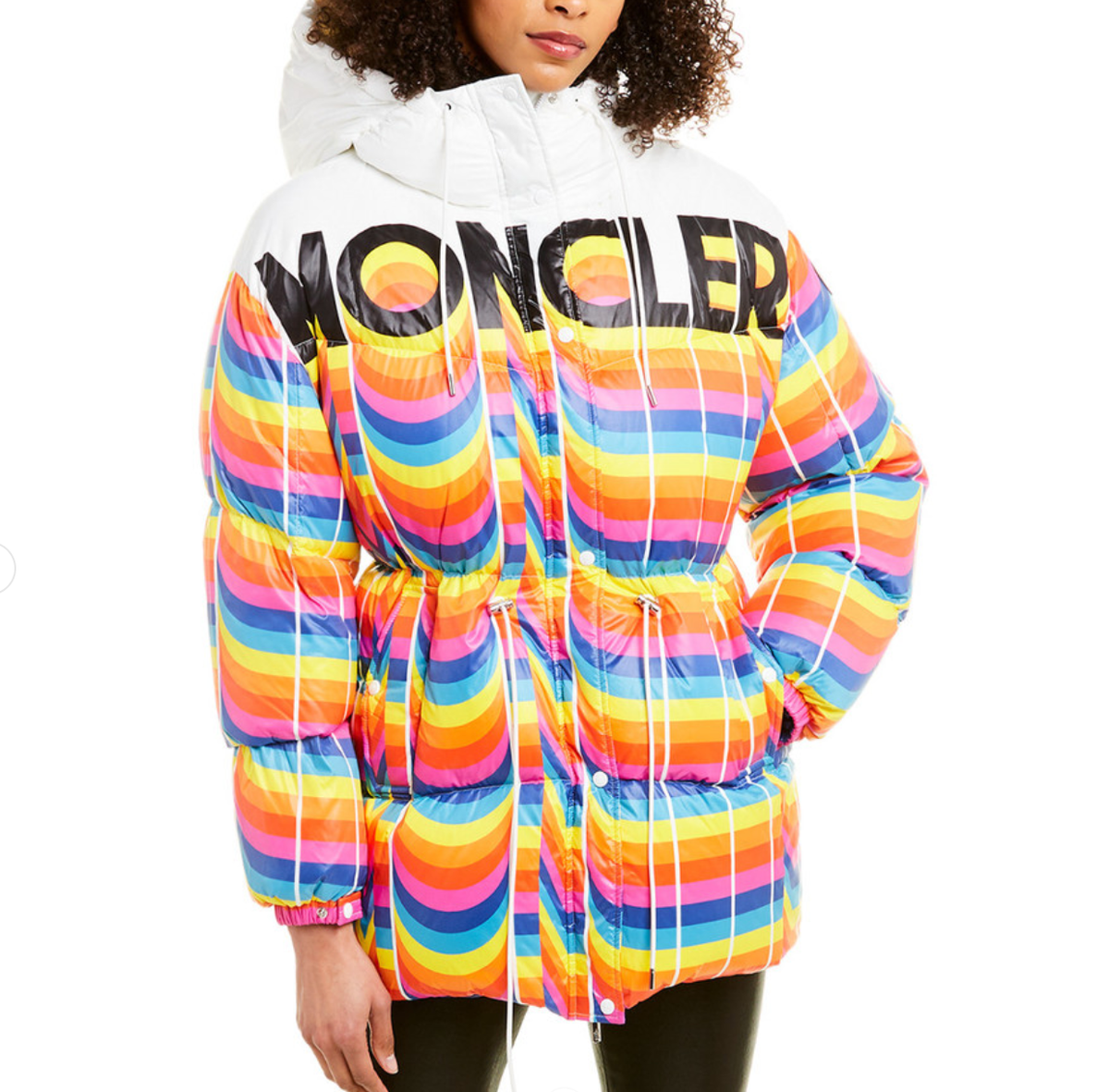 NWT Moncler Richard Quinn Down Jacket Sz 1 | eBay