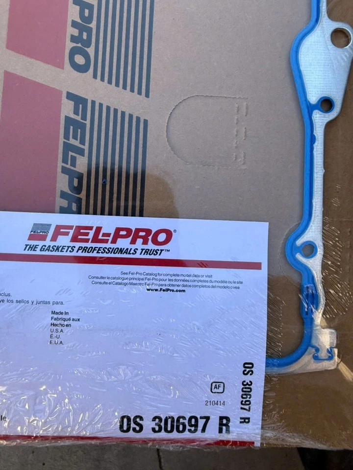 OS 30697 R Felpro 套装油盘垫圈较低适用于捷豹 S 型 X 型林肯 LS — 第 2/2 张图片