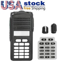 Full-keypad Replacement front Case Housing for CP185 Portable Radios