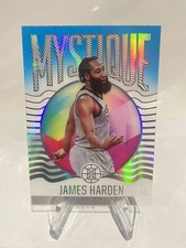 James Harden 2020-21 Illusions Basketball Mystique Acetate Sapphire Blue Nets SP