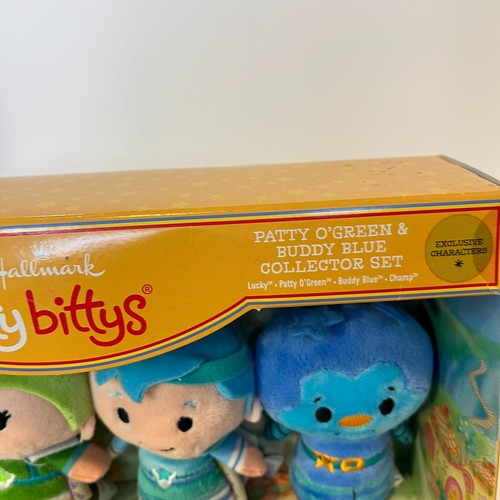 New Rainbow Brite Itty Bittys Hallmark Collector Set Patty O'Green Buddy Blue - Picture 6 of 11