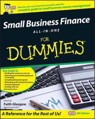 Small Business Finance All-in-One For Dummies by Faith Glasgow (English) Paperba - Afbeelding 1 van 1