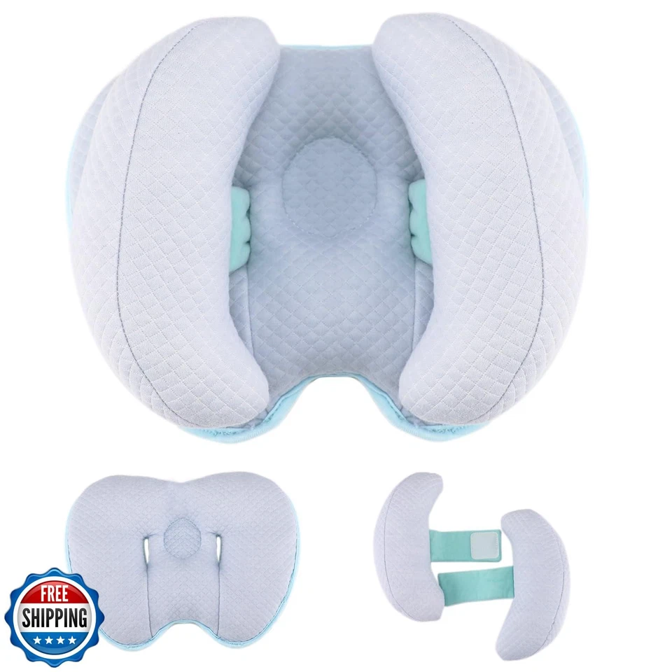 KAKIBLIN Baby Head Neck Support Pillow, 2 in 1 Banana Neck Pillow for Baby, B - Image 2 of 4