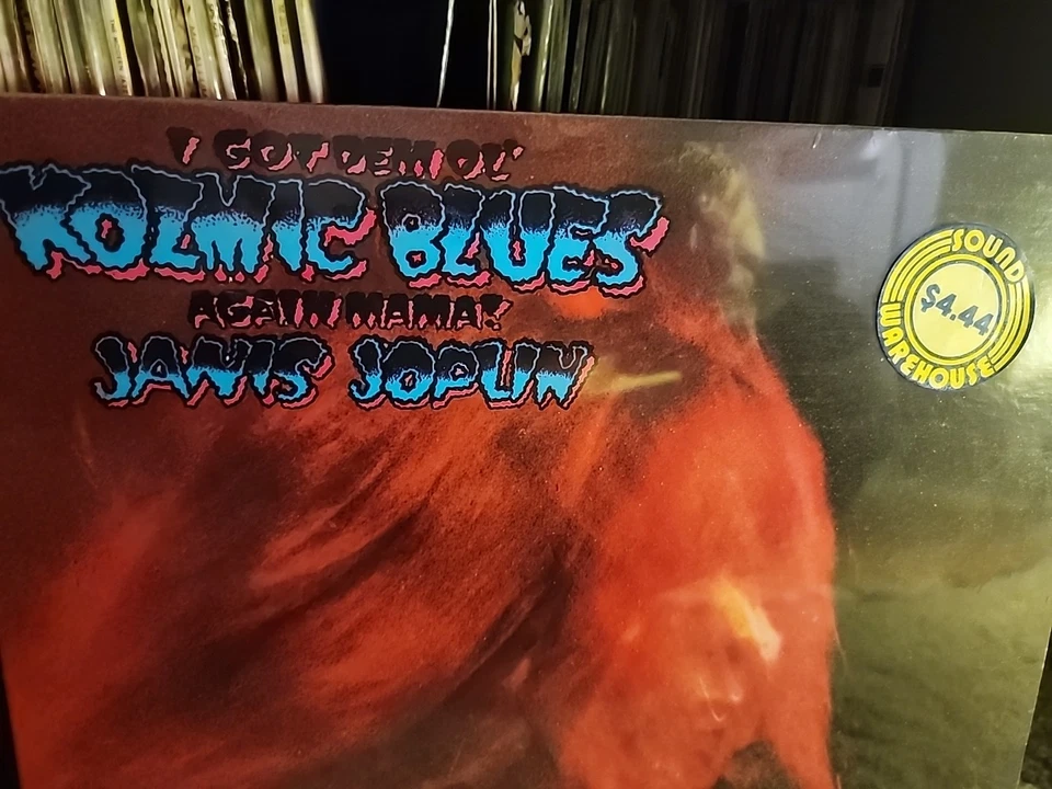 Janis Joplin I Got Dem Ol' Kozmic Blues Again Mama SEALED 1969 Vinyl PC 9913 LP  - Image 2 of 3