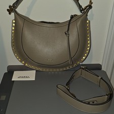 Isabel Marant Naoko Hobo Bag EUC Leather Shoulder Bag Authentic Designer Luxury