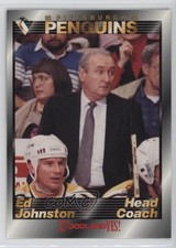 1994 Foodland Pittsburgh Penguins Police Eddie Johnston Ed Johnston #19 0q3