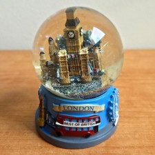 Souvenir Snowball LONDRA - REGNO UNITO Palla Di Neve Vetro Taglia Media