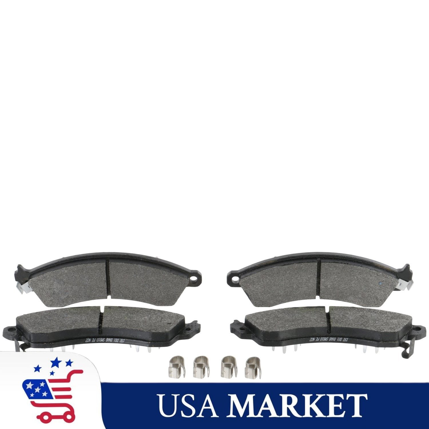 BOSCH Front Brake Pads for Aston Martin Db7 1998 BE412H