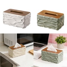 Tissue Box Cover Tissue Box Holder Rectangular Novelty Storage Napkin Holder for