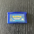 Pokemon Sapphire Version Nintendo Game Boy Advance, 2003, Authentic, Dry Battery