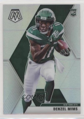 2020 Panini Mosaic Rookies Silver Prizm Denzel Mims #225 7l6