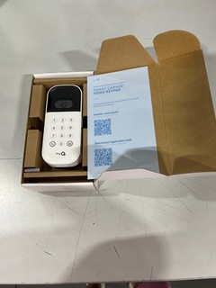 Chamberlain myQ Smart Garage Video Keypad White (VKP1 MYQ) USED