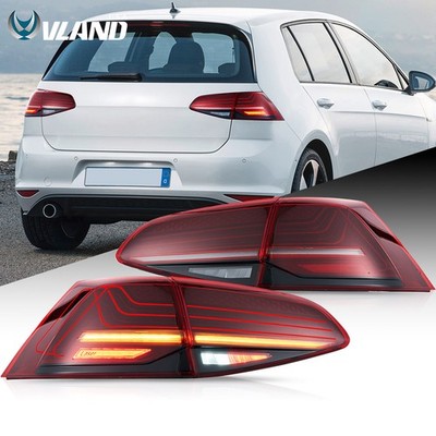 Laser LED Tail Lights For 2014-2016 Volkswagen Golf 7 MK7 Brake Lamps Sequential