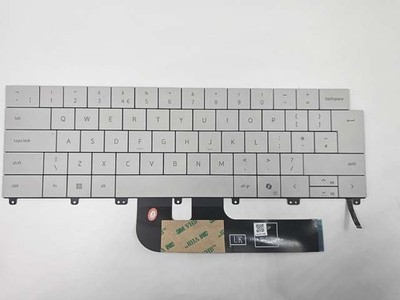 Dell XPS 13 9640 Laptop Tastatur WEISS mit AI Tasten UK Layout