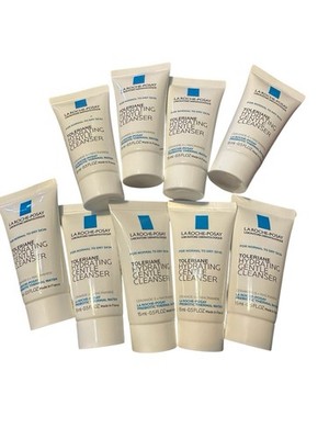 9x La Roche Posay Toleriane Hydrating Gentle Cleanser 15ml Ea Travel Mini Size