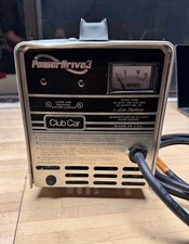 Club Car PowerDrive 3 Battery Charger Lester Model 26580 48V for Golf Cart-WORKS