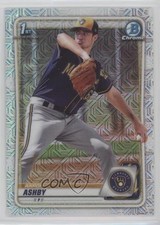 2020 Bowman Chrome Prospects Mega Box Mojo Refractor Aaron Ashby #BCP-57 qx7