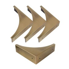 Metal Corner Protector 4 Pcs - Decorative Corner Brackets for Furniture, Wood...
