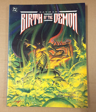 Batman: Birth of the Demon-Softcover EmbossedMagazine Size Graphic Novel 1992 NM
