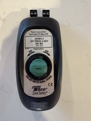 Used Taco Zone Sentry Actuator Head Only For Parts Opens And Closes But Clicking