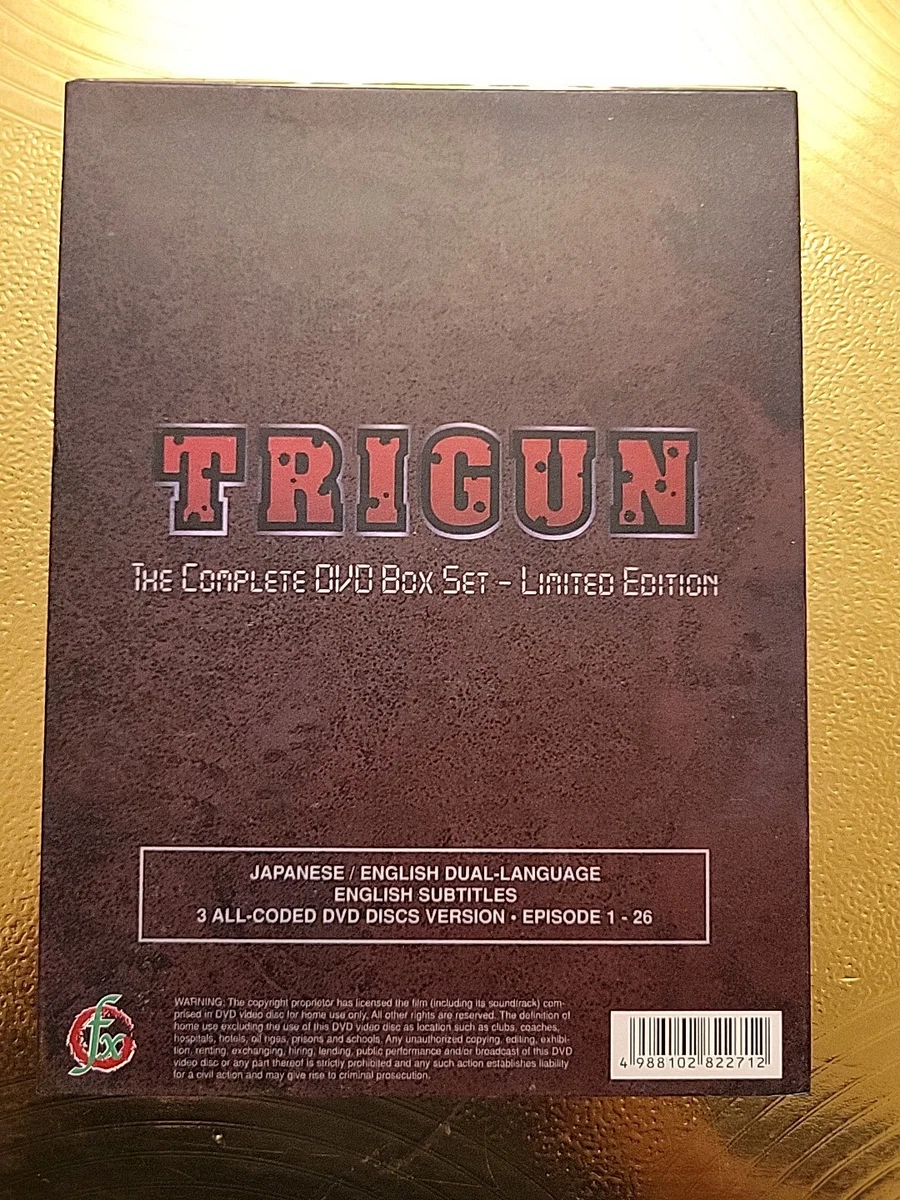 Limited Edition Trigun DVDs for sale | eBay
