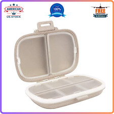 Pill Organizer Container Small Travel Pill Box Daily Pill Case Medicine Holder
