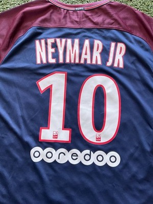 Nike PSG Authentic Men's Home Jersey 17/18 Legend Neymar Jr #10